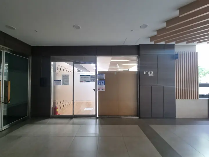 피트니스센터 입구
